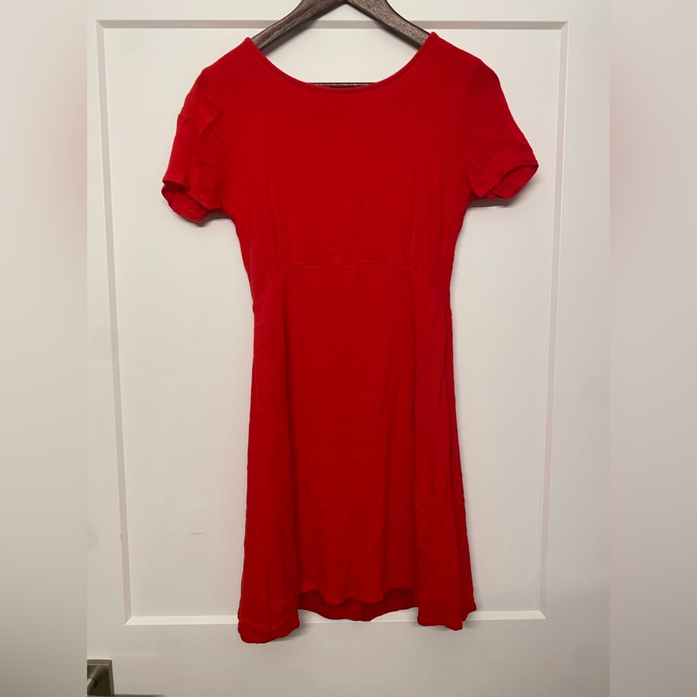Bohme Vibrant Red Mini Dress